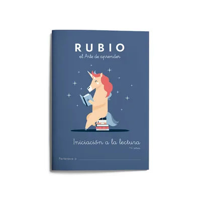 RUBIO Cuaderno Rubio Iniciacion a la Lectura + 4 Años