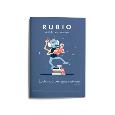 RUBIO Cuaderno Rubio Lecturas Comprensivas + 6 Años