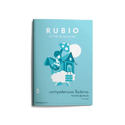 RUBIO Cuaderno Rubio Competencia Lectora 5 Mundo Fantasia