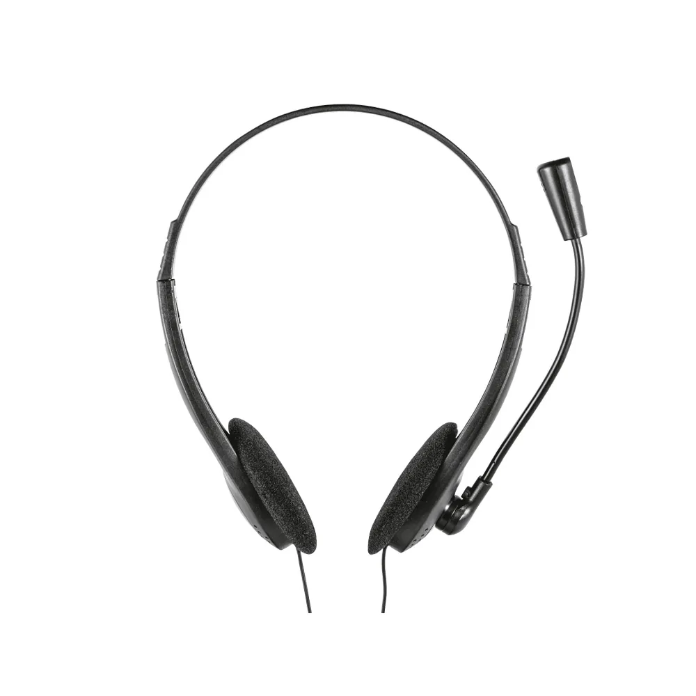 Auricular Trust Primo Chat Headset para Pc y Laptop Longitud Cable 1,8 M con Microfono Conexion Jack 3.5