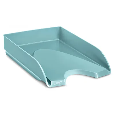 CEP Bandeja Sobremesa Cep Riviera Plastico Color Verde Agua 348X257X66 MM