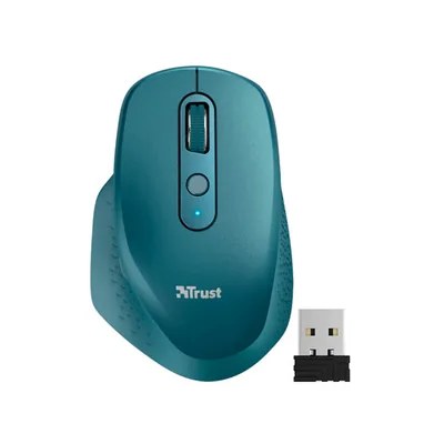 TRUST Raton Trust Ozaa Optico Inalambrico 2400DPI 6 Botones Usb 2.0 Azul