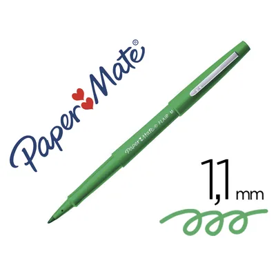 PAPERMATE Rotulador Paper Mate Flair Original Punta Fibra Verde