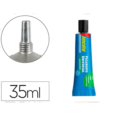 IMEDIO Pegamento Imedio Universal Sin Disolventes Transparente Banda Azul 35 ML