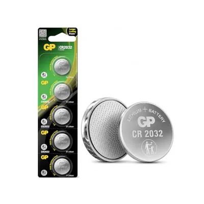 MAXELL Pila Gp Alcalina Boton Litio CR2032 Blister de 5 Unidades