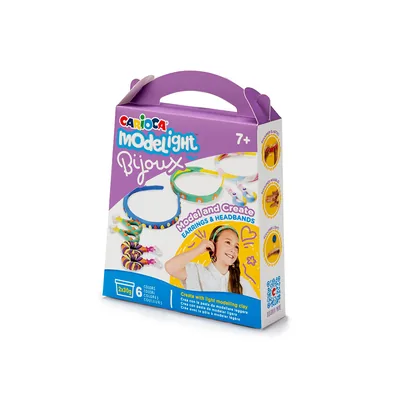 CARIOCA Pasta de Modelar Carioca Modelight Bijoux Pendientes y Turbantes