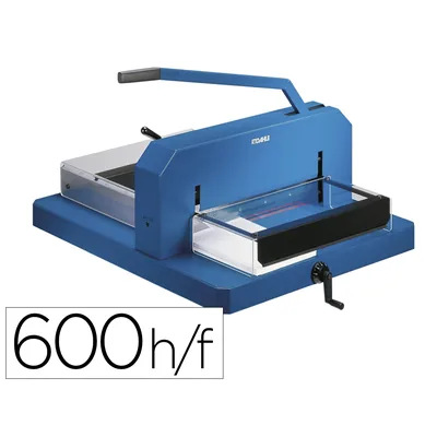DAHLE Guillotina de Palanca Dahle 846 DIN A3 Longitud de Corte 430 MM Capacidad de Corte 600 Hojas
