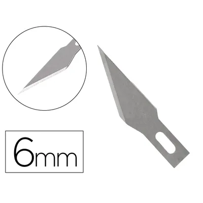 Q-CONNECT Repuesto Bisturi Q-Connect para Modelo KF00289 Blister 5 Unidades