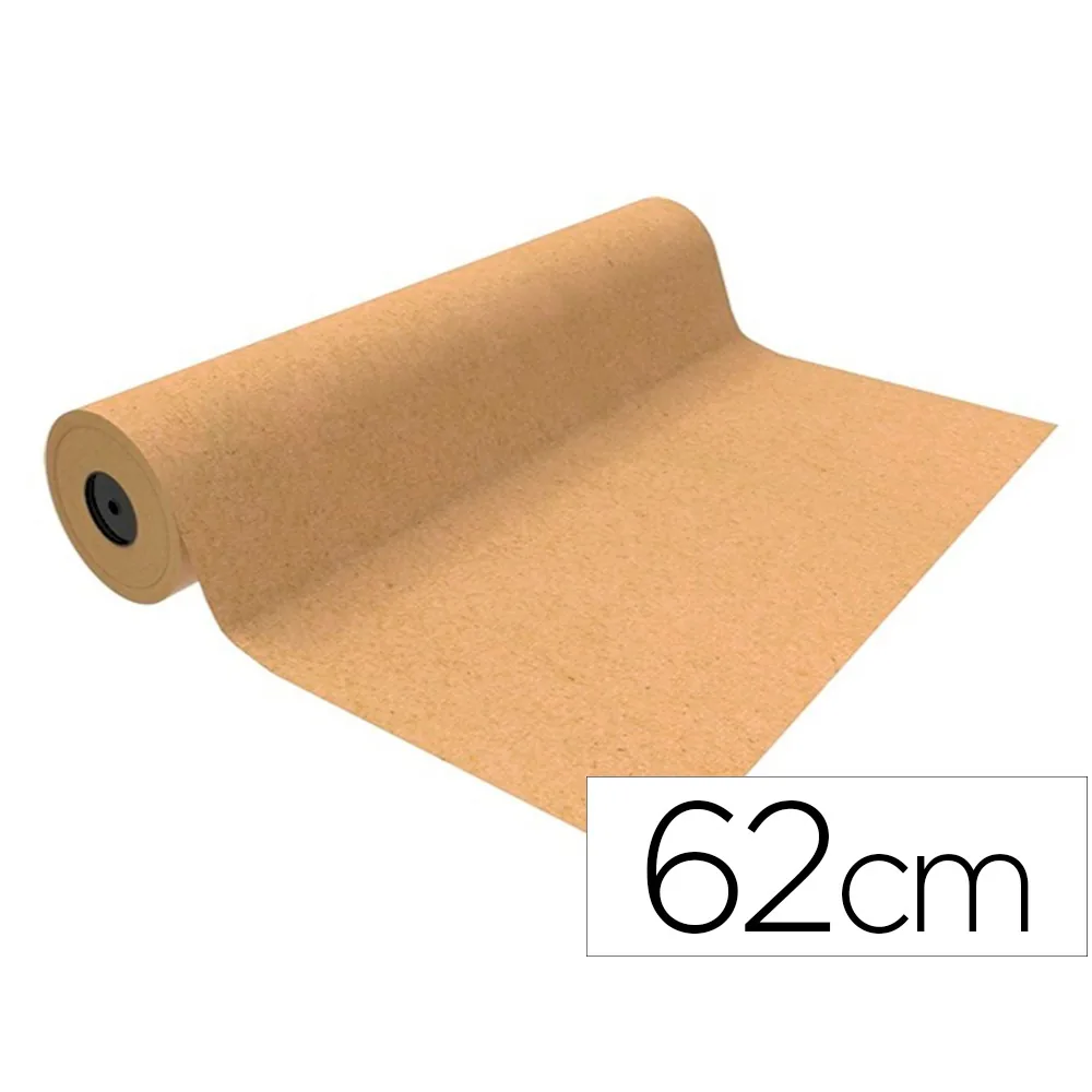 Papel de Regalo Basika Kraft Liso Ancho 62 CM Longitud 80 M