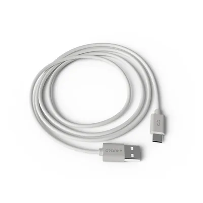 GROOVY Cable Groovy Usb-a a Tipo C Longitud 1,5 M Color Blanco