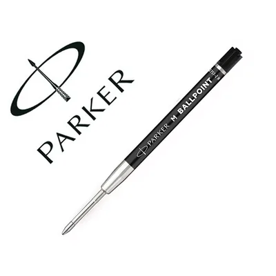 PARKER Recambio Boligrafo Parker Originals Economico Negro Punta Media