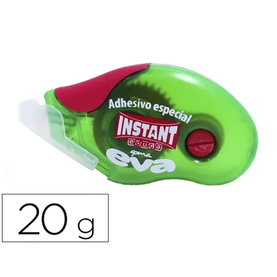 INSTANT Pegamento Instant Roller Educa Especial Goma Eva Sin Disolventes en Blister