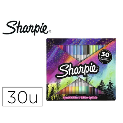 SHARPIE Rotulador Sharpie Fine Blister 30 Unidades Fold + 20 Unidadesfine + 10 Unidades Ultrafine