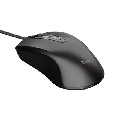 TRUST Raton Trust Basic Optico 4 Botones 1200 Dpi Usb 2.0 Color Negro