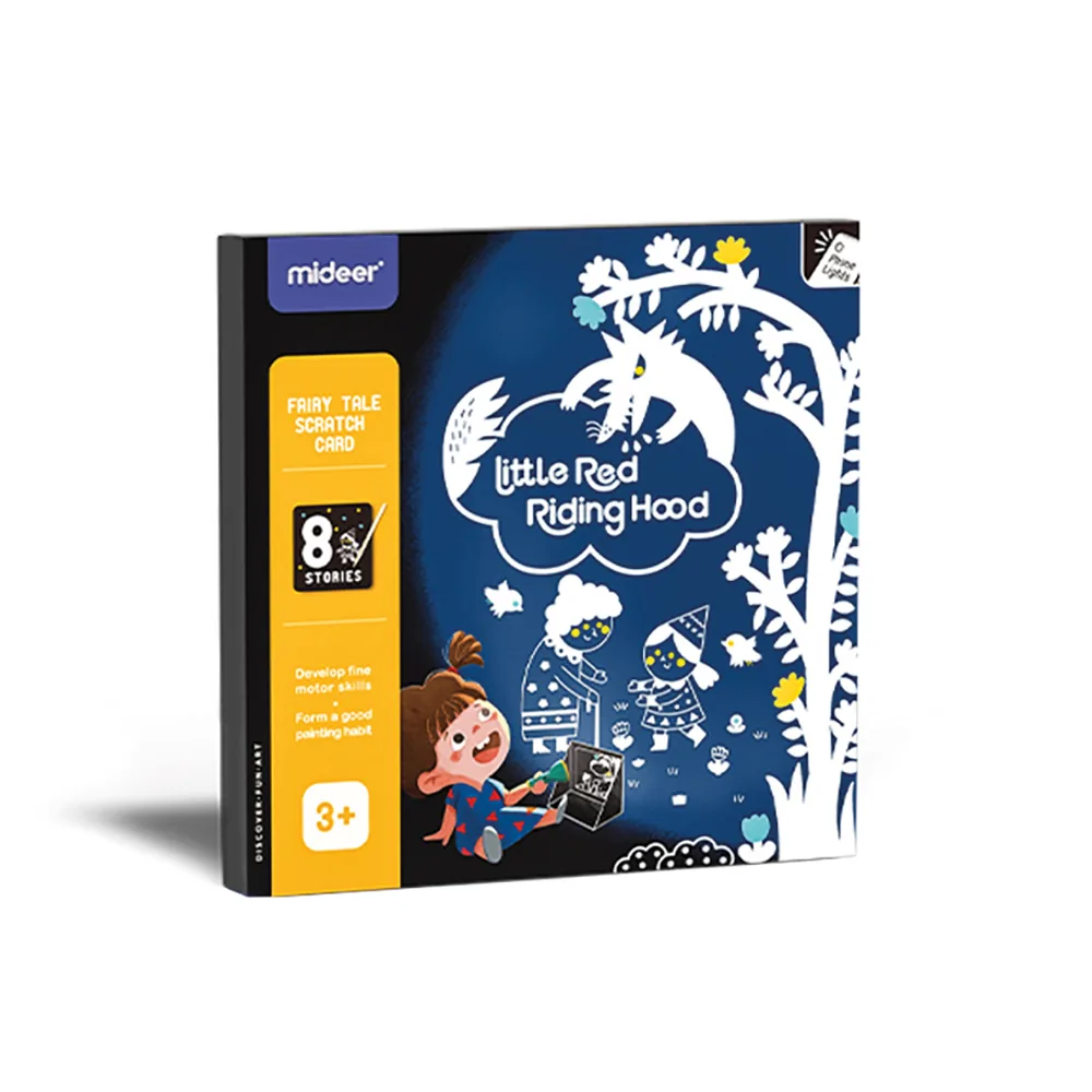 Juego Mideer Tarjeta Tale Sracth Caperucita Roja