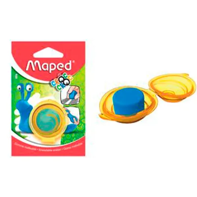 MAPED Goma de Borrar Maped Croc Croc Maleable