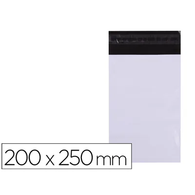 APLI Bolsa Plastico Autocierre Adhesivo Apli Opaca 200X250 MM Paquete de 50 Unidades