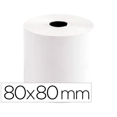 GREENING Rollo Sumadora Termico Greening 80 MM Ancho X 80 MM Diametro Sin Bisfenol a Papel de 70 G/M2