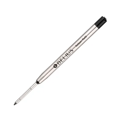 BELIUS Recambio Boligrafo Belius Negro 0,8 MM Caja 3 Unidades