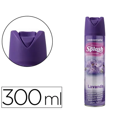 SPLASH Ambientador Spray Splash Aroma Lavanda Bote de 300 ML