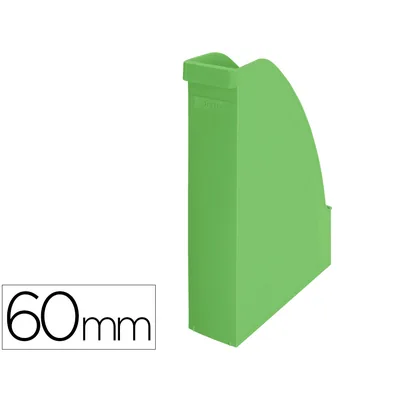 LEITZ Revistero Leitz Recycle Plastico Lomo 60 MM Verde 78X308X278 MM