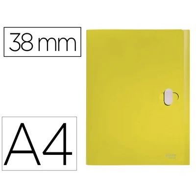 LEITZ Carpeta de Proyectos Leitz Recycle DIN A4 Polipropileno Lomo 38 MM Amarillo