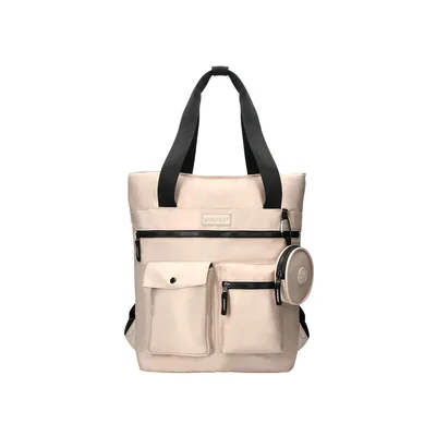 ANTARTIK Mochila Antartik Bolso Flip Bag con Acolchado para Portatil 15" Beige 400X120X390 MM