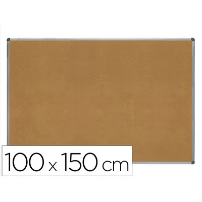 ROCADA Pizarra Corcho Rocada Marco Aluminio con Cantoneras 100X150 CM