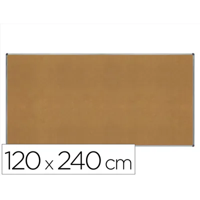 ROCADA Pizarra Corcho Rocada Marco Aluminio con Cantoneras 120X240 CM