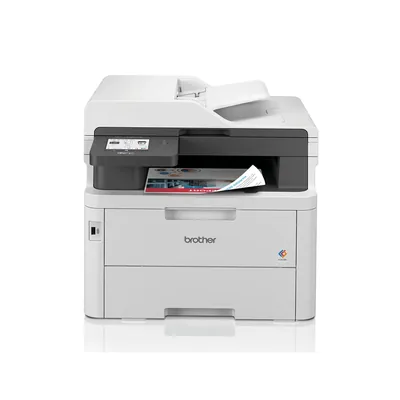 BROTHER Equipo Multifuncion Brother MFCL3760CDW Laser Color DIN A4 26PPM Wifi Impresora Escaner Copiadora Fax Bandeja