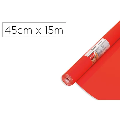 D-C-FIX Rollo Adhesivo D-C-Fix Bermellon Ancho 45 CM Largo 15 M