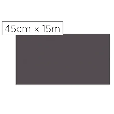 D-C-FIX Rollo Adhesivo D-C-Fix Gris Antracita Mate Ancho 45 CM Largo 15 M