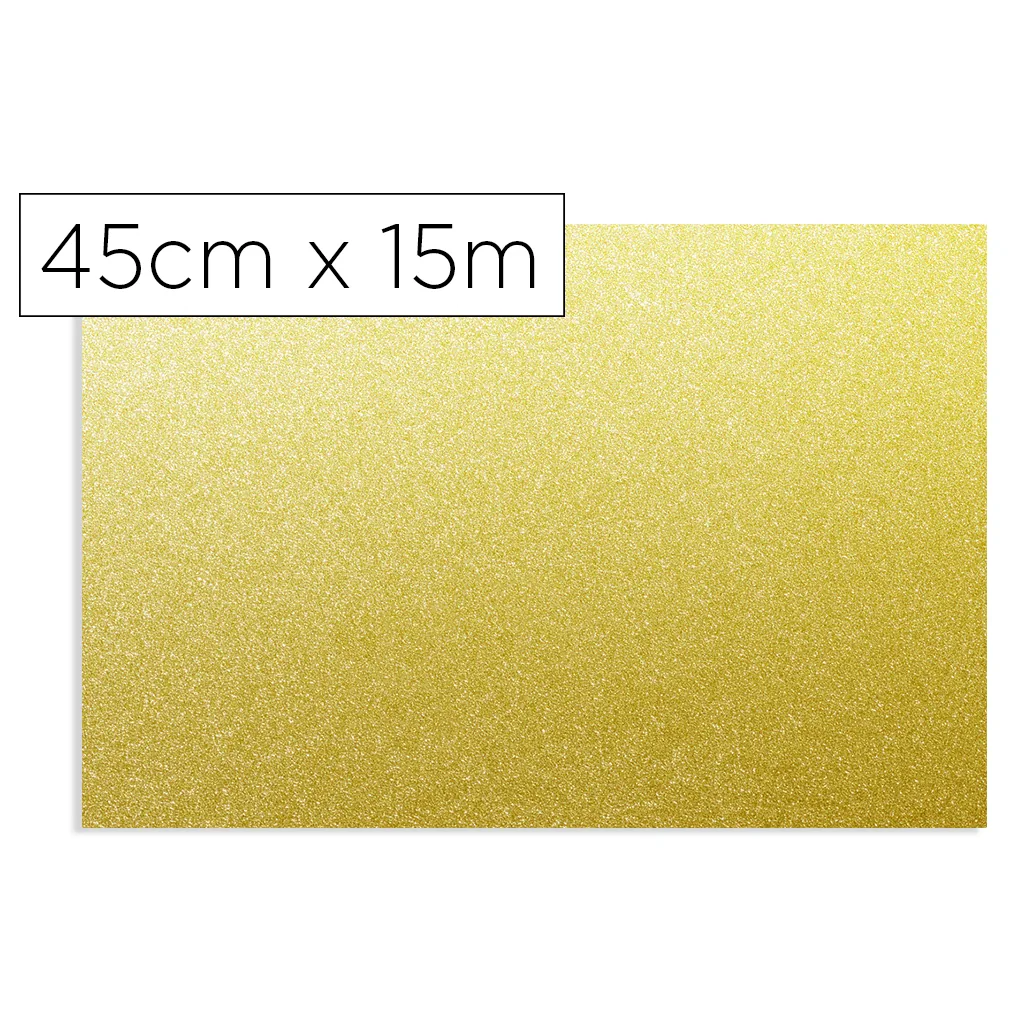 Rollo Adhesivo D-C-Fix Oro Brillo Ancho 45 CM Largo 15 M