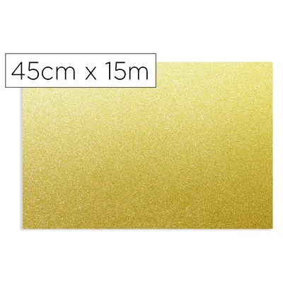 D-C-FIX Rollo Adhesivo D-C-Fix Oro Brillo Ancho 45 CM Largo 15 M