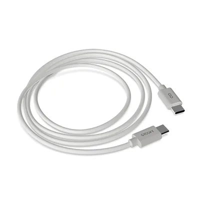GROOVY Cable Groovy Usb-c a Usb-c Longitud 1,5 M Color Blanco