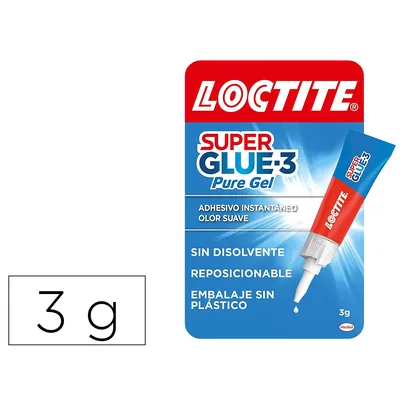 LOCTITE Pegamento Loctite 3 G Adhesivo Instantaneo Gel Reposicionable