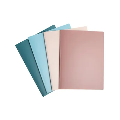 EXACOMPTA Carpeta Escaparate Exacompta Skandi DIN A4 30 Fundas Recicladas Colores Surtidos