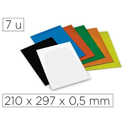 FAIBO Iman Faibo Recortable 210X297X0,5 MM Pack de 7 Unidades Colores Surtidos