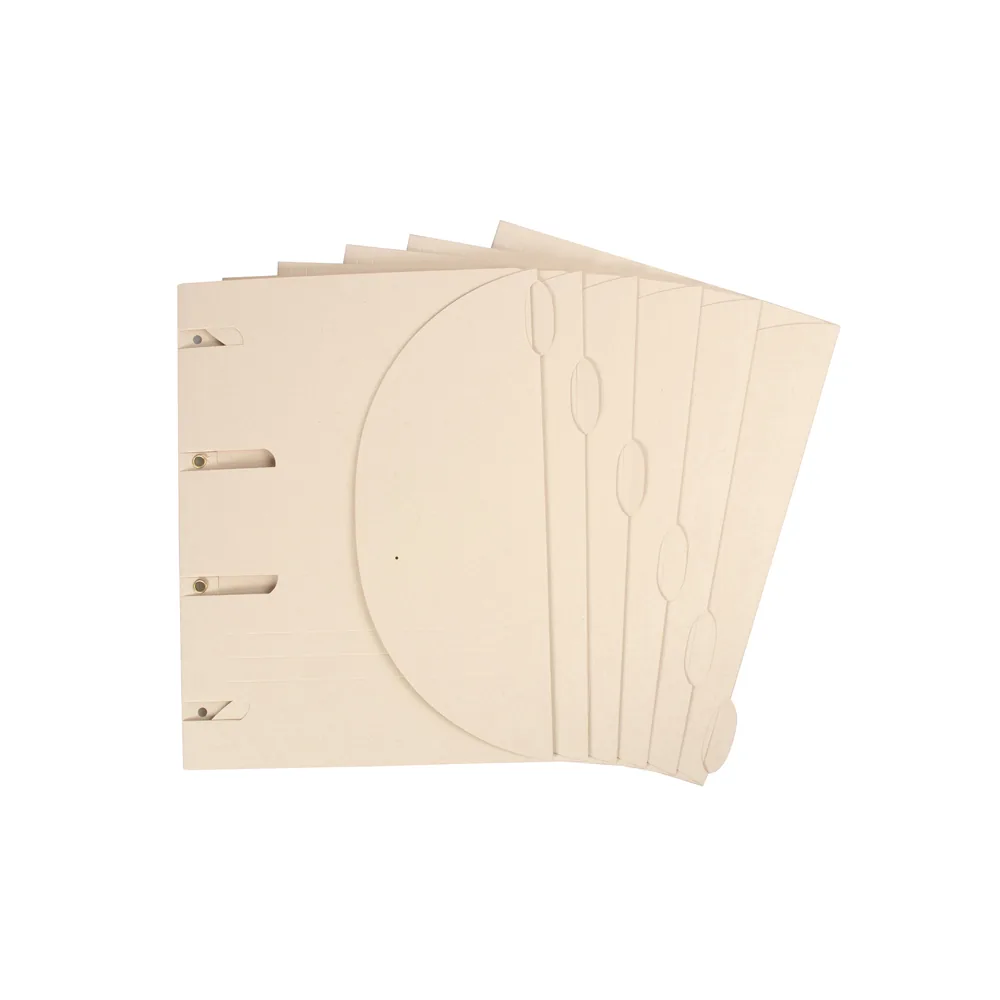 Carpeta para Archivador Djois Smartfolder Tree-free DIN A4 Tres Solapas y Cierre de Velcro 225 GR Pack 10 Unidades