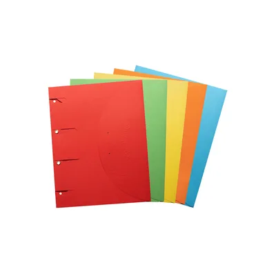 DJOIS Carpeta para Archivador Djois Smartfolder DIN A4 Tres Solapas y Cierre Velcro Carton 225 GR Pack de 10 Unidades