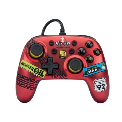 ACER Mando Power a con Cable Nano para Nintendo Switch Mario Kart Racer Red