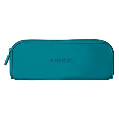 ANTARTIK Estuche Portatodo Antartik Prisma Silicona Soft Rectangular 185X50X75 MM Color Turquesa