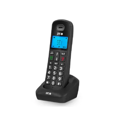SPC Telefono Spc Inalambrico Dect Gossip 2 Pantalla Retroiluminada Modo Eco Identificador de Llamadas