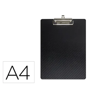 MAUL Portanotas Maul Flexx DIN A4 Polipropileno con Pinza Color Negro