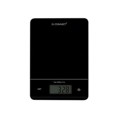 Q-CONNECT Bascula Precision Q-Connect Digital con Pantalla Lcd Precision 1 G Capacidad de 5 G a 15 KG 240X170X17,5 MM