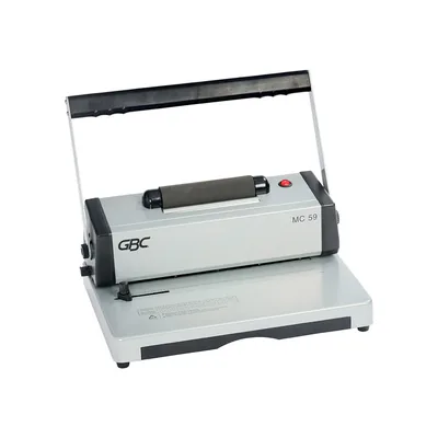 GBC Encuadernadora para Espiral Gbc Multibind MC59 Perfora 20 Hojas Tamaño A4 Encuaderna 450 Hojas