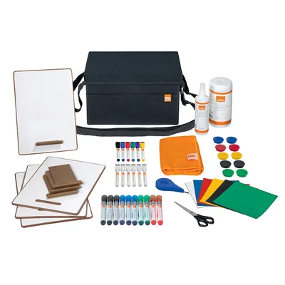 NOBO Bolsa Kit de Accesorios Nobo para Pizarra Blanca 230X200X355 MM