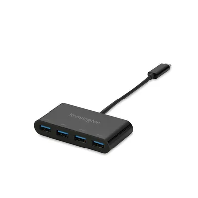 KENSINGTON Hub Kensington CH1200 Usb-c de 10GBPS Cargador y 4 Puertos Usb-a 3.2