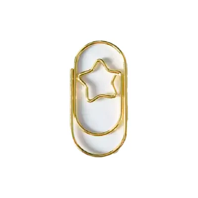 IMAGINOVO Clips Imaginovo 28 MM Forma Estrella en Blister de 10 Unidades