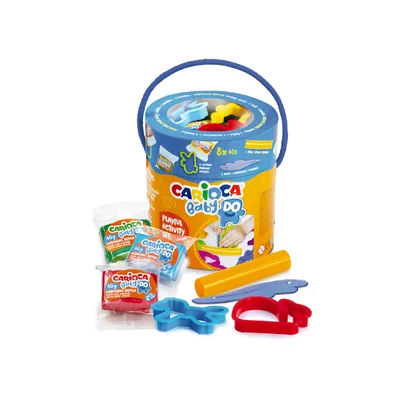 CARIOCA Pasta de Modelar Carioca Baby Do Playset 10 Piezas